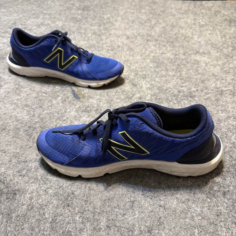 Mens Size 13 New Balance 690 V4 Speed Ride Shoes Blue Yellow Running Sneakers